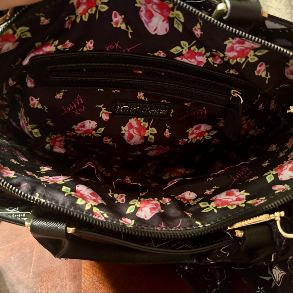 Betsy Johnson Skullilicious Satchel - Picture 5 of 7